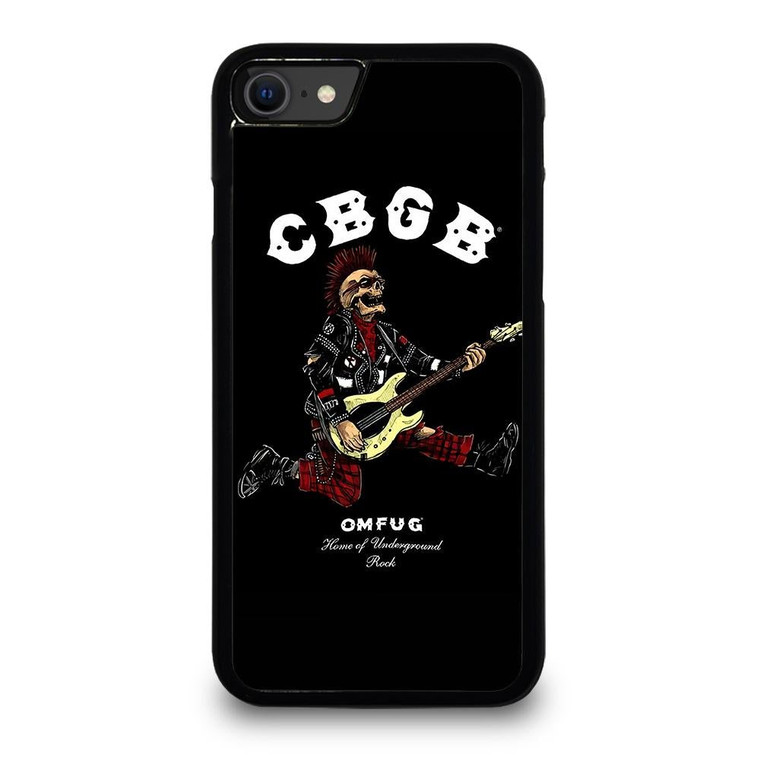CBGB OMFUG UNDERGROUND ROCK iPhone SE Case Cover iPhone SE 2020 Case Cover