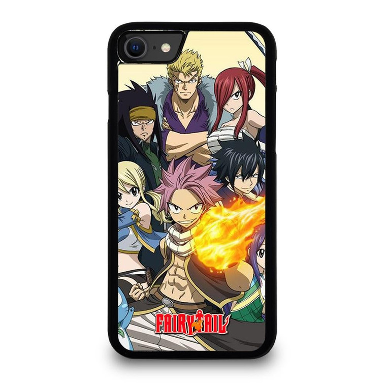 CHARACTER OF FAIRY TAIL ANIME iPhone SE Case Cover iPhone SE 2020 Case Cover