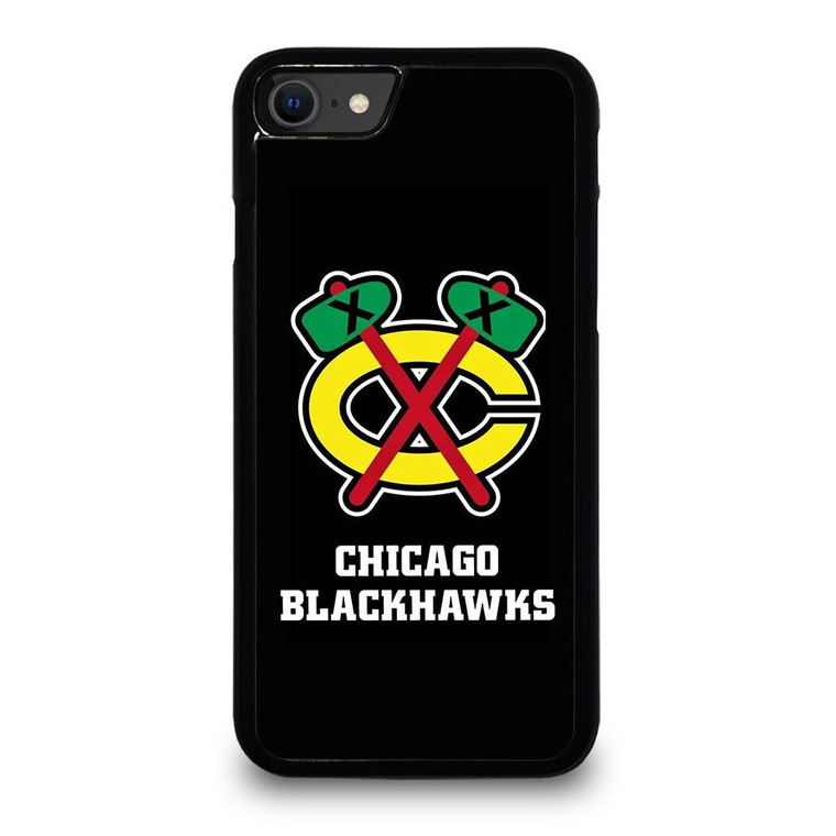 CHICAGO BLACKHAWKS SYMBOL iPhone SE Case Cover iPhone SE 2020 Case Cover