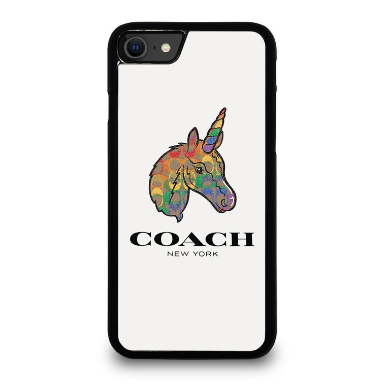 COACH NEW YORK UNICORN iPhone SE Case Cover iPhone SE 2020 Case Cover