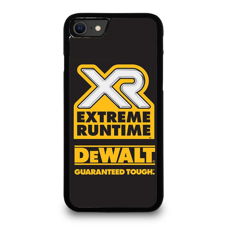 DEWALT TOOLS EXTREME RUNTIME iPhone SE Case Cover iPhone SE 2020 Case Cover