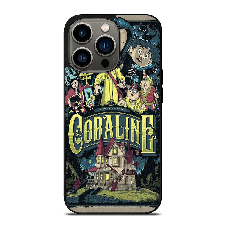 CORALINE CARTOON iPhone 13 Pro Case Cover