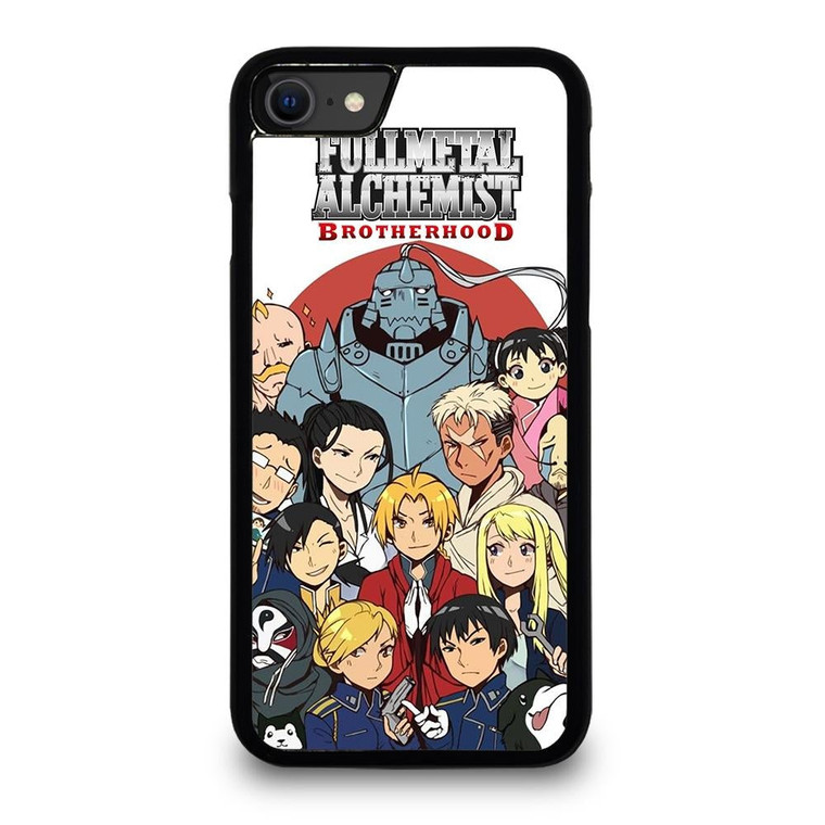 FULLMETAL ALCHEMIST BROTHERHOOD CHARACTER iPhone SE Case Cover iPhone SE 2020 Case Cover