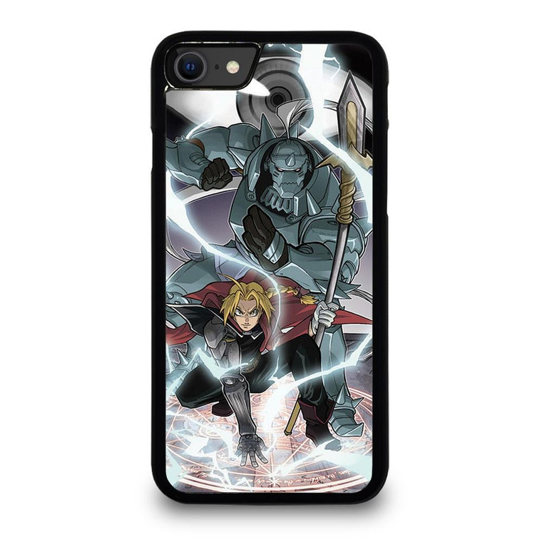 FULLMETAL ALCHEMIST EDWARD AND ALPHONSE ELRIC iPhone SE Case Cover iPhone SE 2020 Case Cover