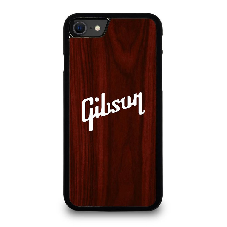 GIBSON GUITAR WOODEN LOGO iPhone SE Case Cover iPhone SE 2020 Case Cover