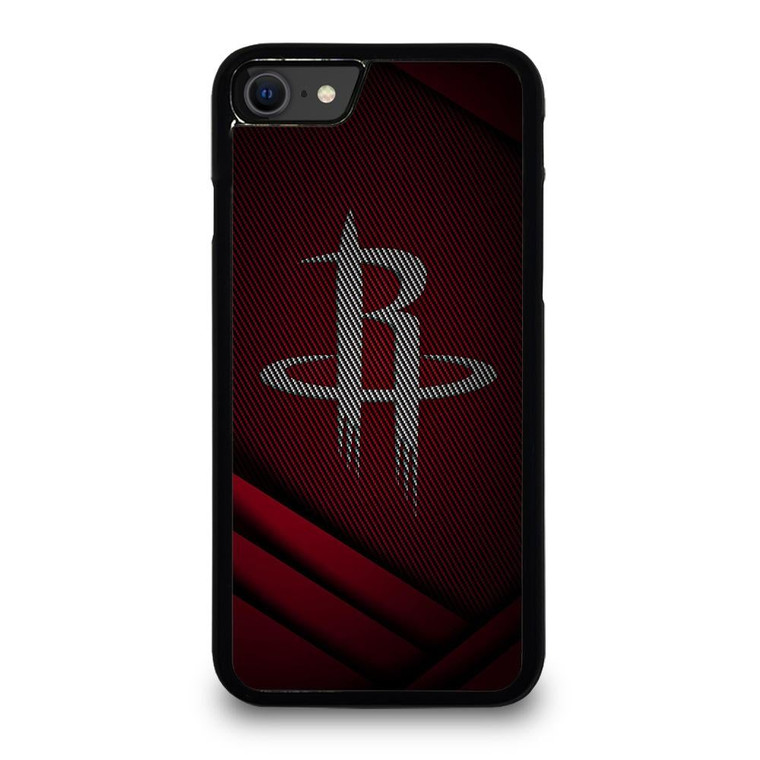 HOUSTON ROCKETS CARBON LOGO iPhone SE Case Cover iPhone SE 2020 Case Cover