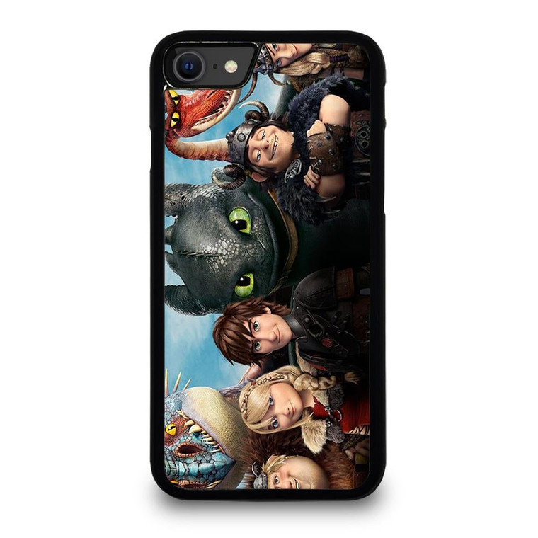 HOW TO TRAIN YOUR DRAGON CHARACTER iPhone SE Case Cover iPhone SE 2020 Case Cover
