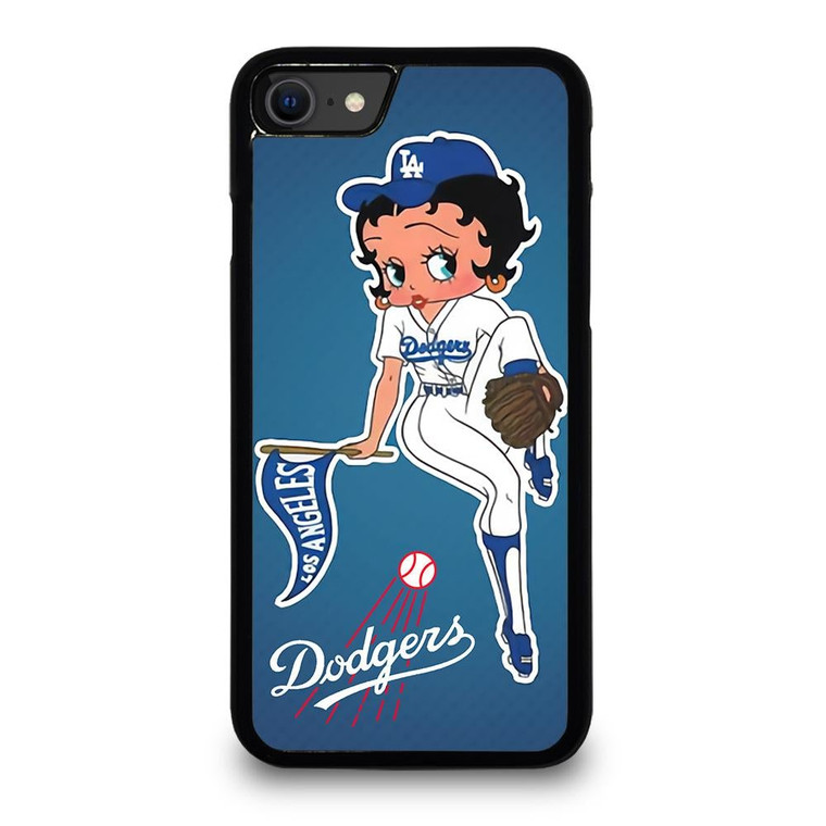 LA DODGERS X BETTY BOOP iPhone SE Case Cover iPhone SE 2020 Case Cover