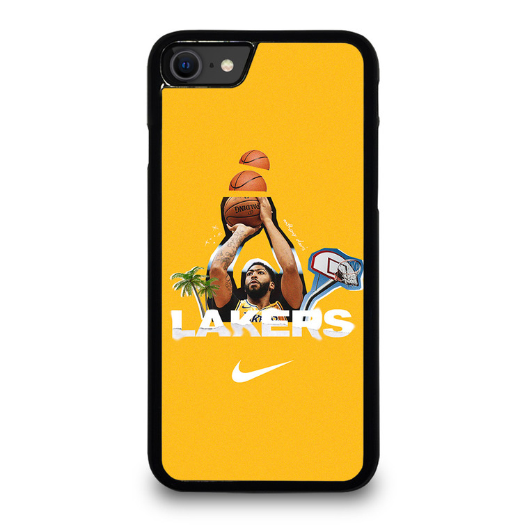 LA LAKERS ANTHONY DAVIS NIKE iPhone SE Case Cover iPhone SE 2020 Case Cover