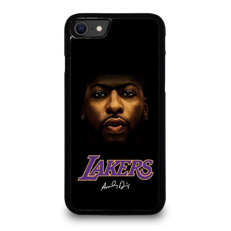 LA LAKERS PLAYER ANTHONY DAVIS iPhone SE Case Cover iPhone SE 2020 Case Cover