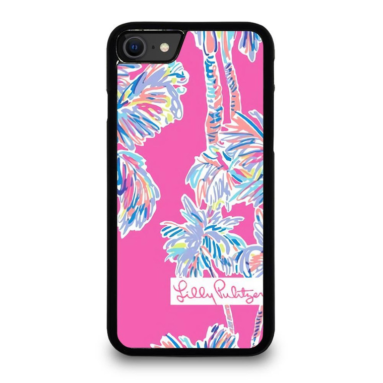 LILLY PULITZER PALM TREES iPhone SE Case Cover iPhone SE 2020 Case Cover