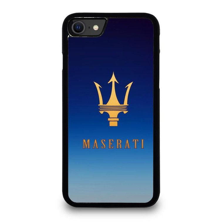 MASERATI GOLD LOGO iPhone SE Case Cover iPhone SE 2020 Case Cover
