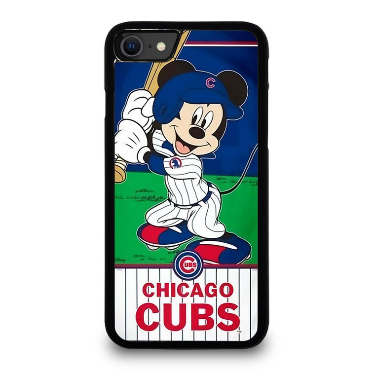 MICKEY MOUSE CHICAGO CUBS iPhone SE Case Cover iPhone SE 2020 Case Cover