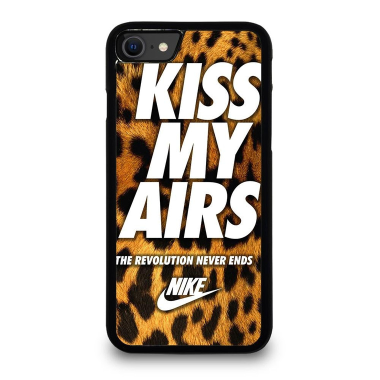 NIKE KISS MY AIRS LEOPARD iPhone SE Case Cover iPhone SE 2020 Case Cover