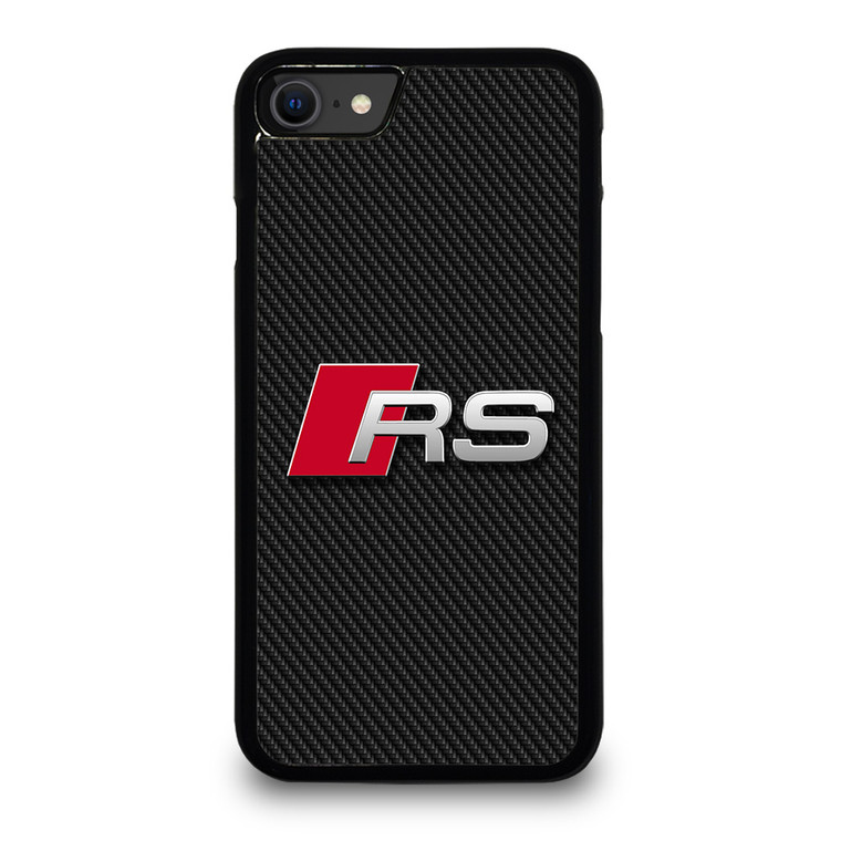 AUDI RS CARBON LOGO iPhone SE 2020 Case Cover