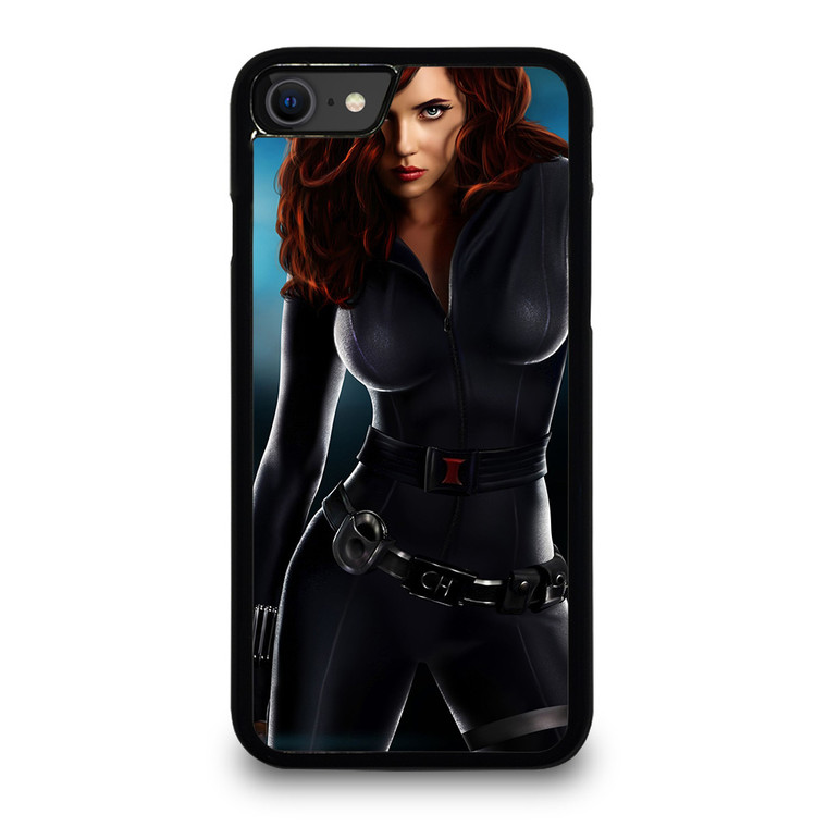 BLACK WIDOW AVENGERS SEXY iPhone SE 2020 Case Cover