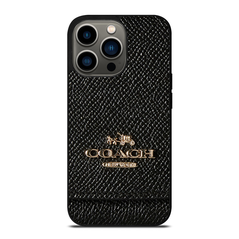 COACH NEW YORK LOGO iPhone 13 Pro Case Cover