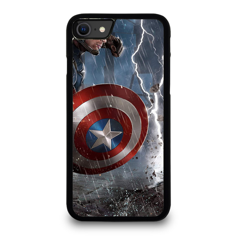 CAPTAIN AMERICA THUNDERSTORM iPhone SE 2020 Case Cover