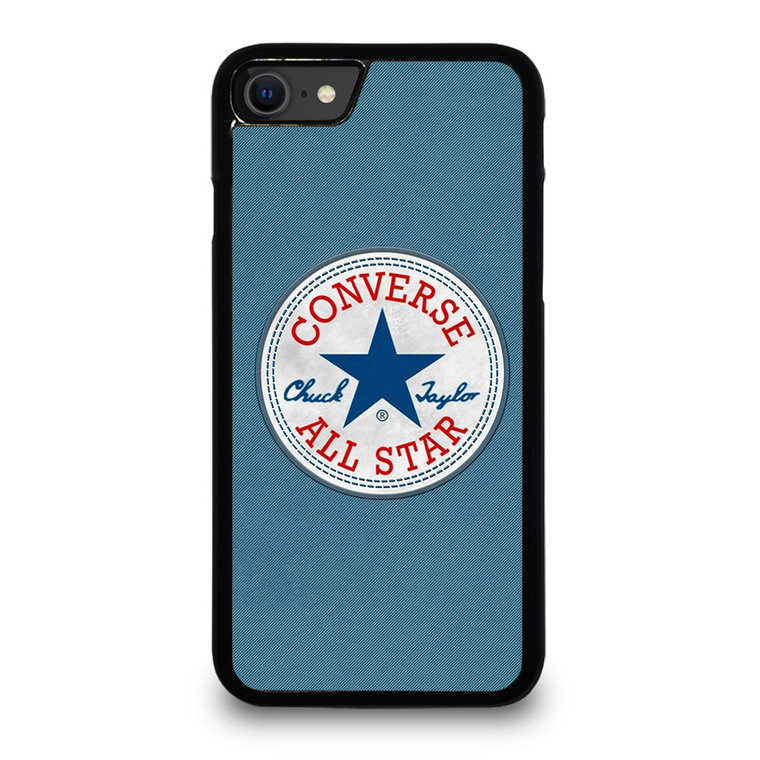 CONVERSE SNEAKERS LOGO BLUE iPhone SE 2020 Case Cover