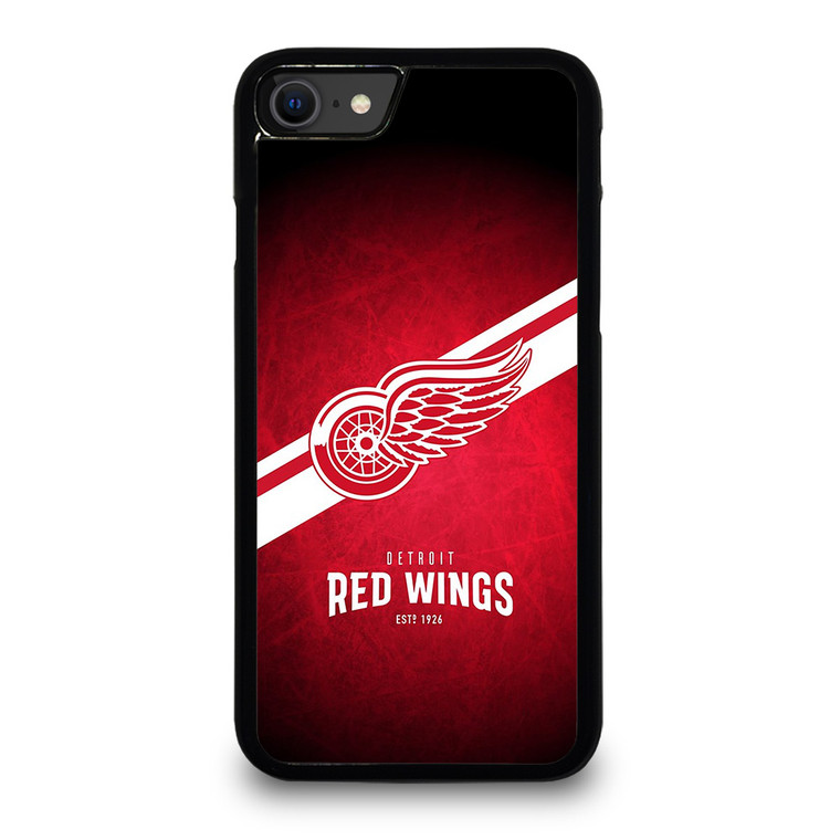 DETROIT RED WINGS NHL TEAM LOGO iPhone SE 2020 Case Cover