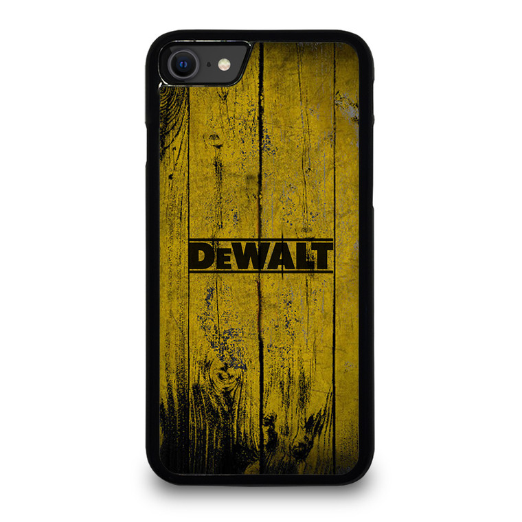 DEWALT WOODEN LOGO iPhone SE 2020 Case Cover