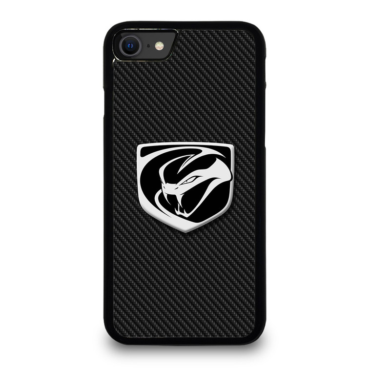 DODGE VIPER LOGO CARBON iPhone SE 2020 Case Cover