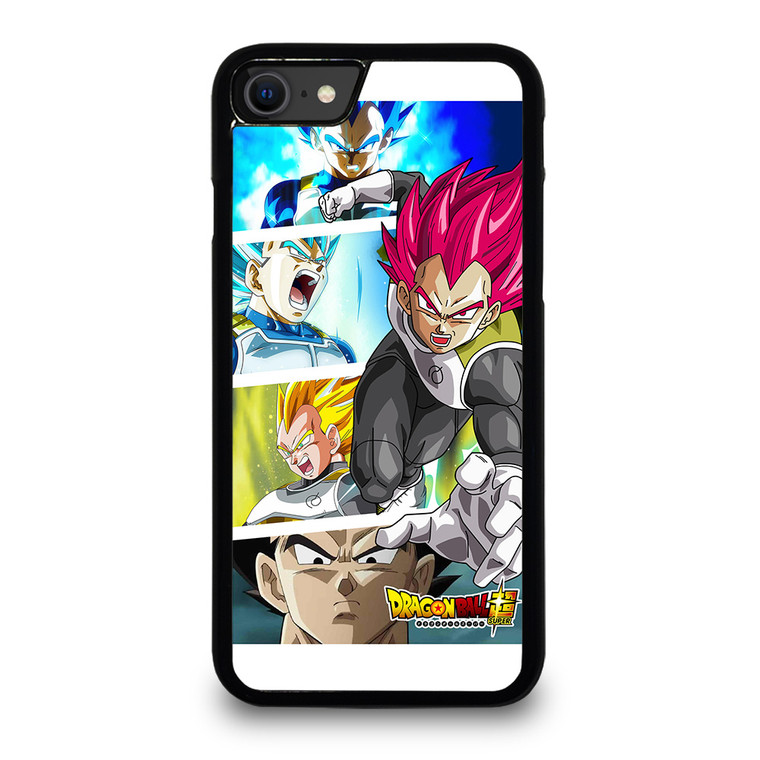 DRAGON BALL VEGETA ALL SIAYAN TRANSFORMATION iPhone SE 2020 Case Cover