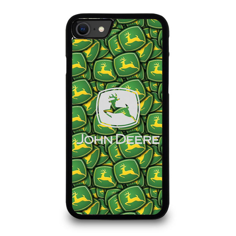 JOHN DEERE LOGO PATTERN 2 iPhone SE 2020 Case Cover