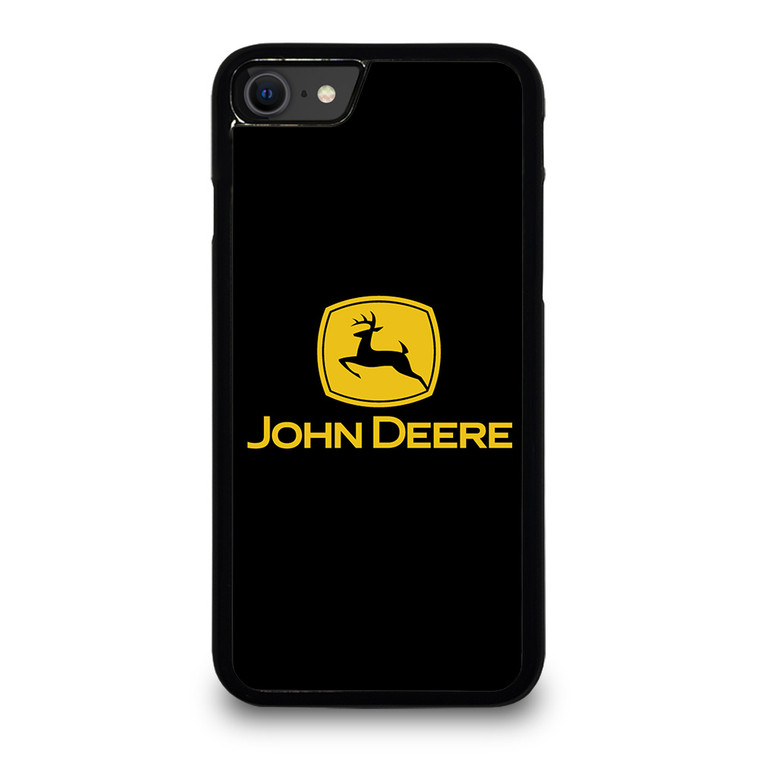 JOHN DEERE YELLOW BLACK iPhone SE 2020 Case Cover
