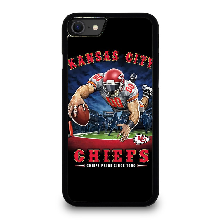 KANSAS CITY CHIEFS FOOTBALL ART iPhone SE 2020 Case Cover