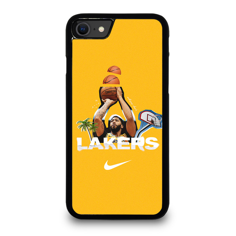 LA LAKERS ANTHONY DAVIS NIKE iPhone SE 2020 Case Cover