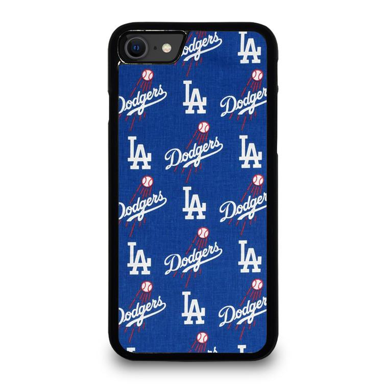 LOS ANGELES DODGERS JEANS PATTERN iPhone SE 2020 Case Cover
