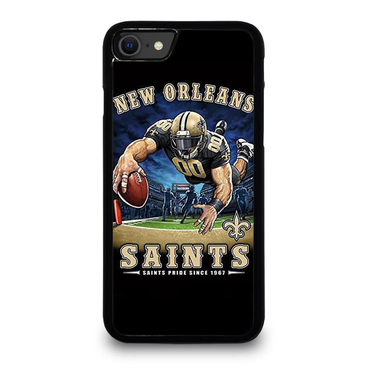 NEW ORLEANS SAINTS NFL ART iPhone SE 2020 Case Cover