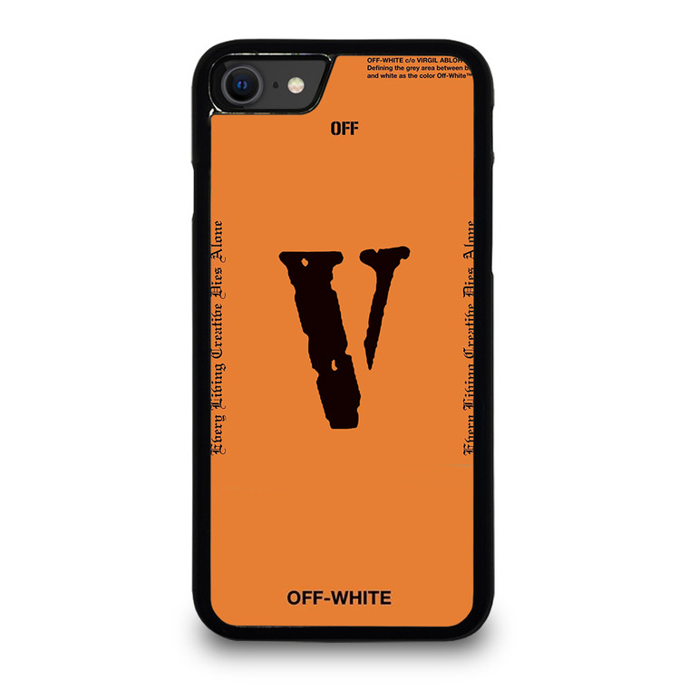 OFF WHITE V LONE LOGO iPhone SE 2020 Case Cover