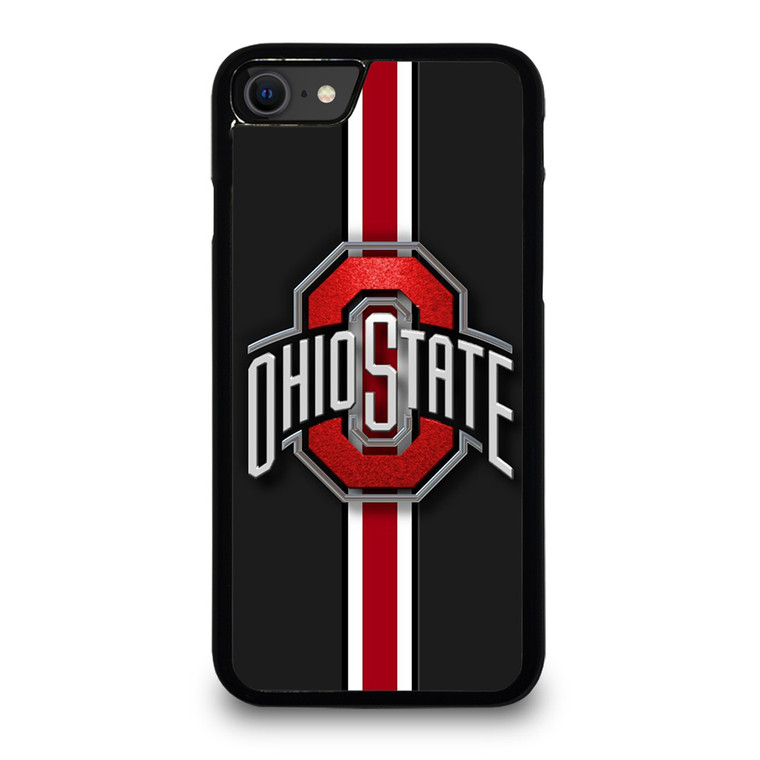 OHIO STATE STRIPE LOGO iPhone SE 2020 Case Cover