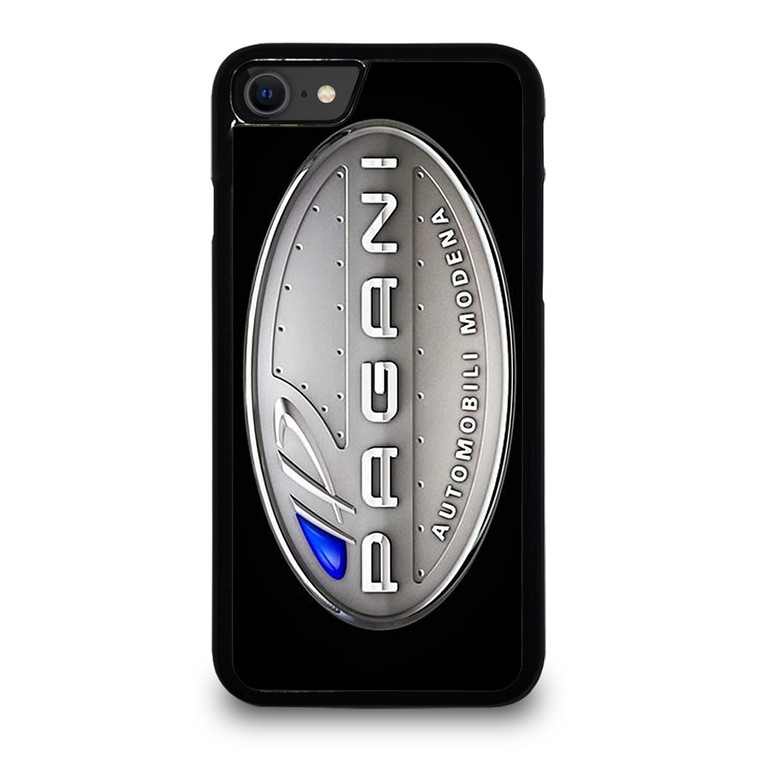 PAGANI AUTOMOBILI METAL LOGO iPhone SE 2020 Case Cover