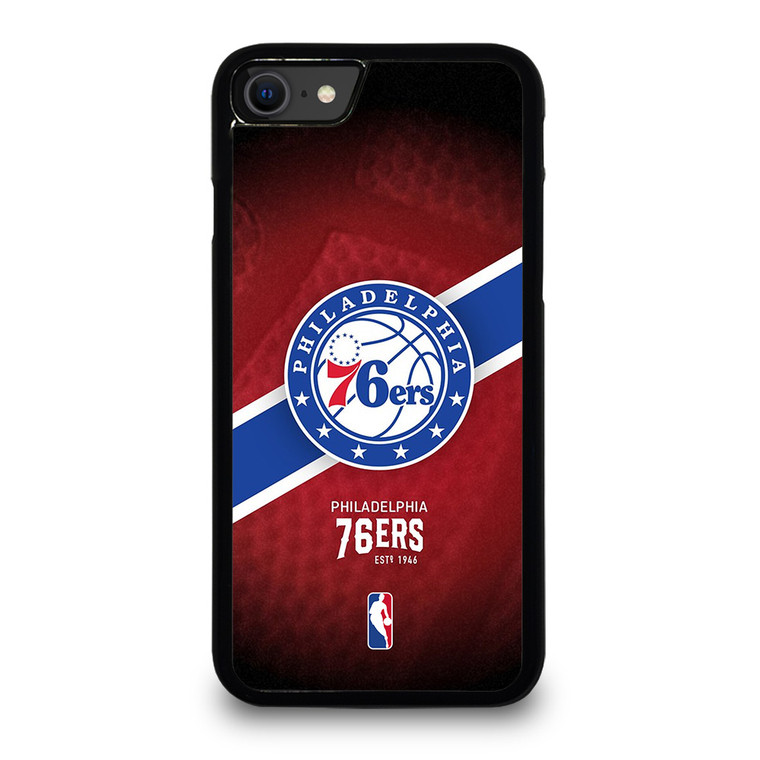 PHILADELPHIA 76ERS NBA TEAM LOGO iPhone SE 2020 Case Cover