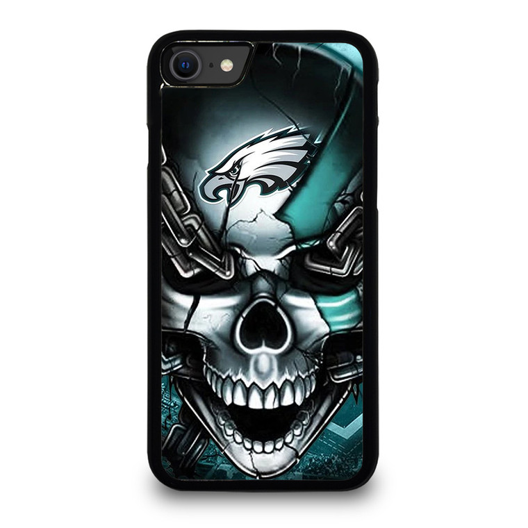 PHILADELPHIA EAGLES SKULL LOGO iPhone SE 2020 Case Cover