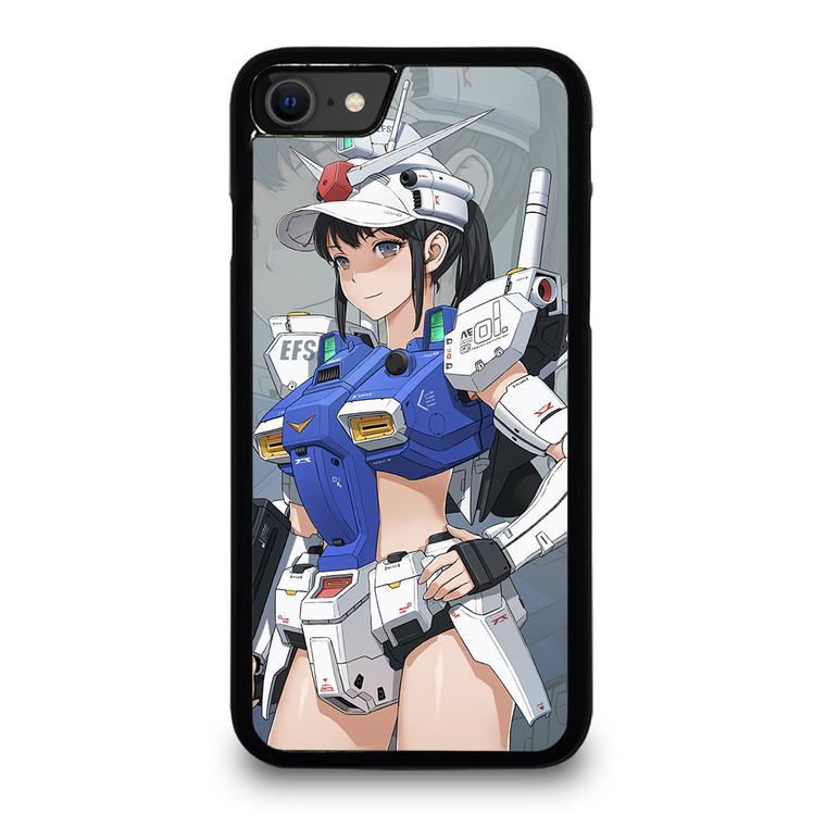 SEXY GUNDAM FAN ART iPhone SE 2020 Case Cover