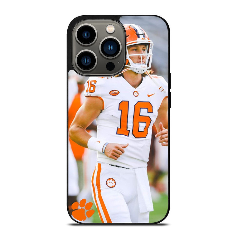 CLEMSON FOOTBALL TREVOR LAWRENCE iPhone 13 Pro Case Cover
