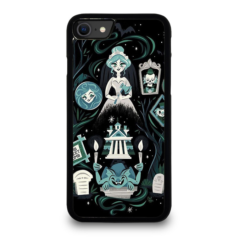 THE HAUNTED MANSION ART DISNEY iPhone SE 2020 Case Cover