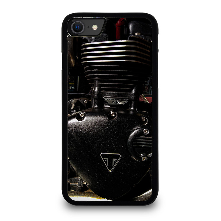 TRIUMPH MOTORCYCLE ENGINE iPhone SE 2020 Case Cover