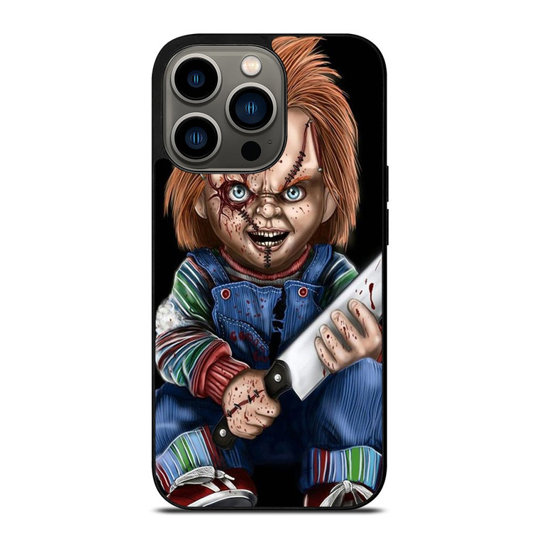 CHUCKY WITH KNIFE iPhone 13 Pro Case Cover