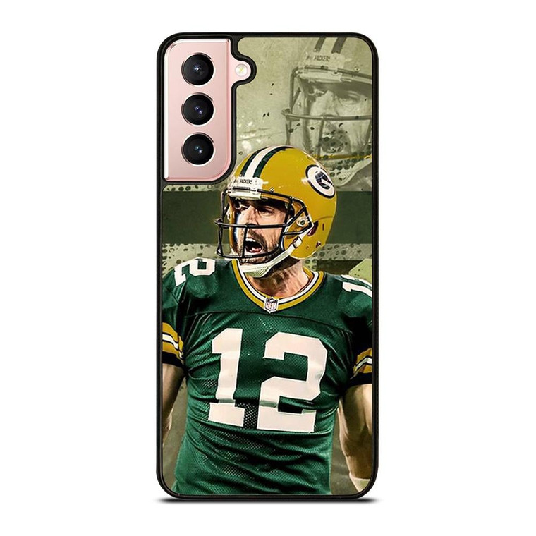 AARON RODGERS PACKERS FOOTBALL Samsung Galaxy S21 Case Cover