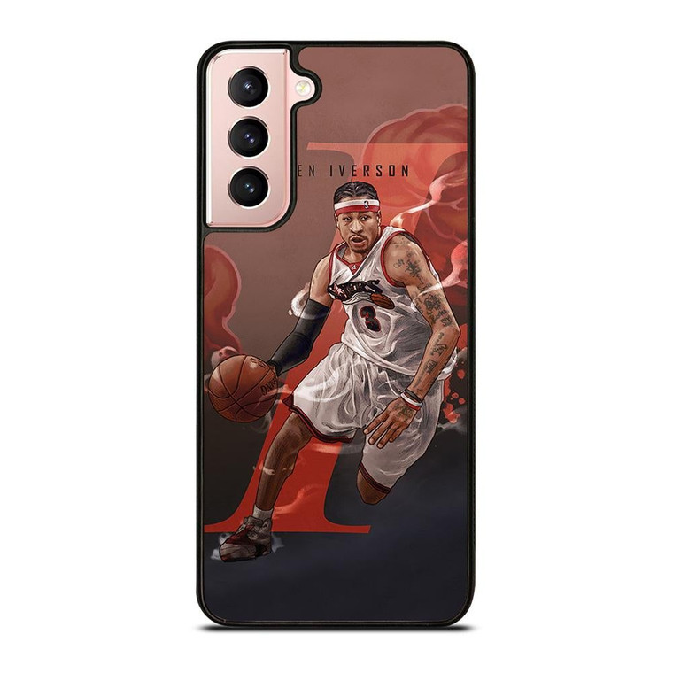 ALLEN IVERSON SIXERS NBA BASKETBALL Samsung Galaxy S21 Case Cover