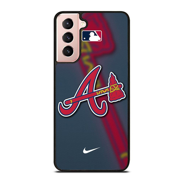 ATLANTA BRAVES MLB LOGO Samsung Galaxy S21 Case Cover