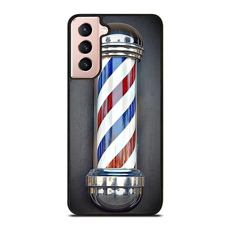 BARBER POLE HAIR CUT SYMBOL Samsung Galaxy S21 Case Cover