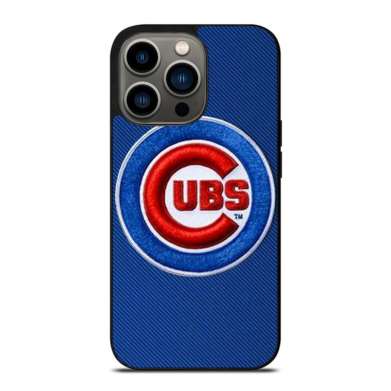 CHICAGO CUBS EMBOIRED LOGO iPhone 13 Pro Case Cover