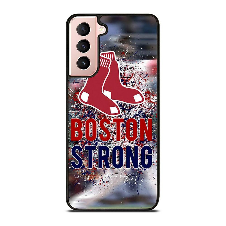 BOSTON RED SOX  STRONG ART Samsung Galaxy S21 Case Cover