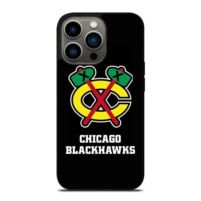 CHICAGO BLACKHAWKS SYMBOL iPhone 13 Pro Case Cover
